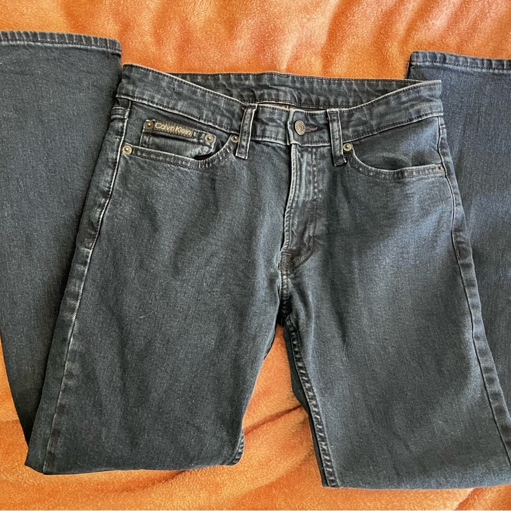 Calvin Klein Dark Denim Slim Fit Jeans